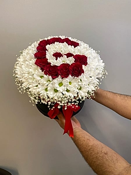 Harfli Gül Kutusu