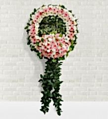 Beyaz Pembe Çelenk