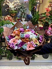 Soft Pembe Çiçek Buketi